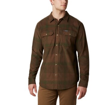 Columbia Muške Košulje - Flare Gun Corduroy Zelene | IZDE-92837